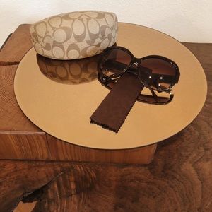 Coach Tortoiseshell Sunglasses